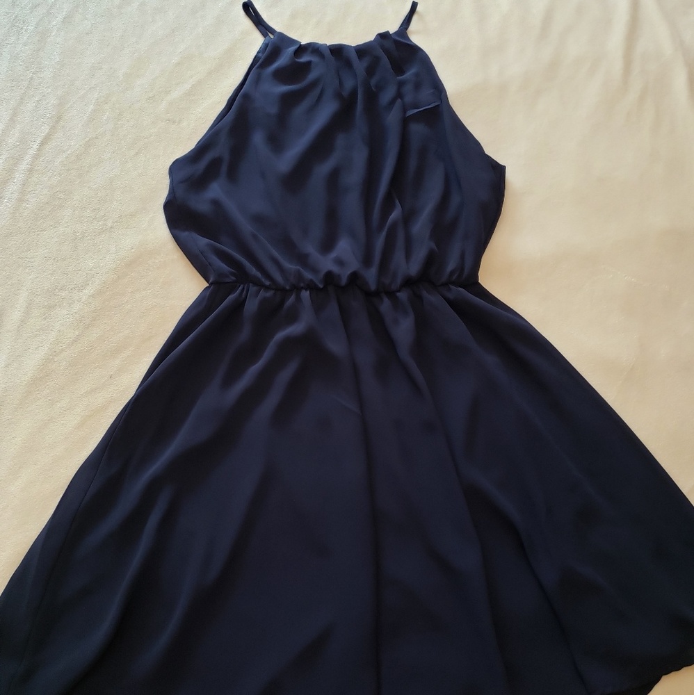 LUSH navy blue dress